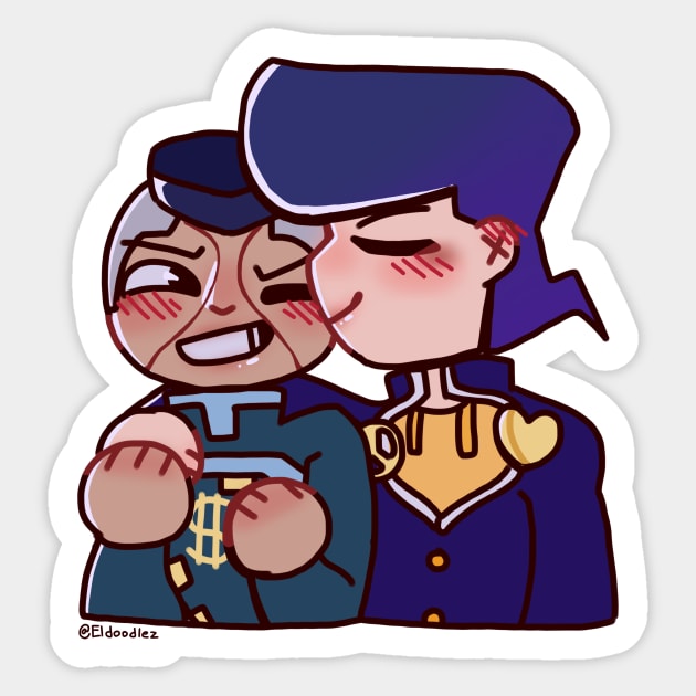 JOSUYASU!! Sticker by Eldoodlez